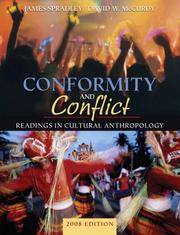 cover of Conformity and Conflict : Readings in Cultural Anthropology