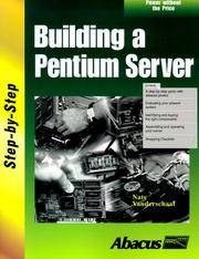 Building a Pentium Server by Nate Vanderschaaf - Paperback - 1999 - from Rob Briggs Books (SKU: 624805)