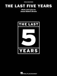 The Last Five Years - Vocal Selections Piano, Vocal and Guitar Chords