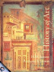 History of Art: The Western Tradition, Vol. I: Prehistoric Through Gothic Art (6th edition) by H. W. Janson, Anthony F. Janson