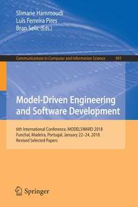 Model-driven Engineering and Software Development: 6th International Conference, Modelsward 2018,...