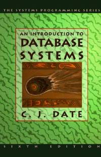 An Introduction To Database Systems (ISBN: 9780201543292)