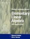 Elementary Linear Algebra with Applications