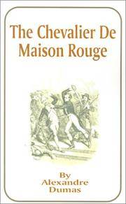 cover of The Chevalier de Maison Rouge