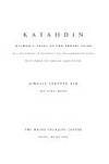 Katahdin: Wigwam&#039;s Tales of the Abnaki Tribe and A Dictionary of Penobscot and Passamaquoddy Words with French and English Translations by Molly Spotted Elk [Mary Alice Nelson] - 2003