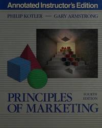 cover of Principles of marketing (The Prentice-Hall series in marketing)