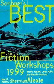 Scribner's Best Of the Fiction Workshops 1999