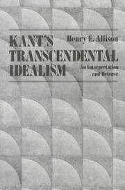 Kant's Transcendental Idealism