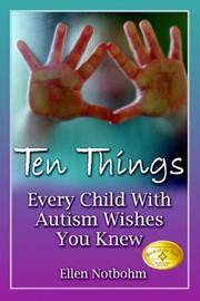 image of Ten Things Every Child with Autism Wishes You Knew