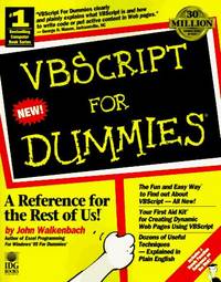 VBScript for Dummies. by John Walkenbach - 1996