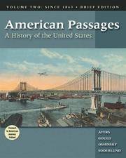 American Passages by Ayers, Edward L