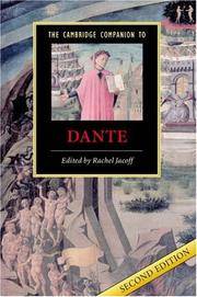 The Cambridge Companion to Dante (Cambridge Companions to Literature) by Jacoff, Rachel [Editor]