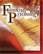 Forensic Psychology by Cronin, Christopher