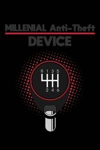 Millenial Anti-Theft Device: 6x9 120 pages quad ruled | Your personal Diary