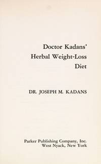 Doctor Kadan's Herbal Weight Loss Diet