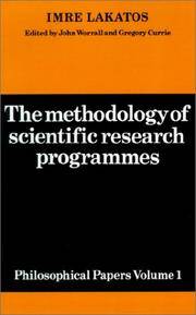 The Methodology Of Scientific Research Programmes