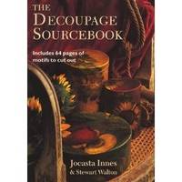 Decoupage Sourcebook includes 64 pages of motifs to cut out