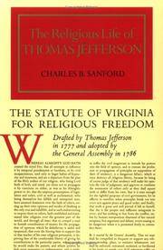 image of The Religious Life of Thomas Jefferson