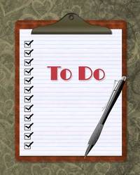 To Do: 52 Weeks To Do Lists | 8 x 10 | 52 Pages | Keep it simple | Track your daily list | Get things done | Clipboard