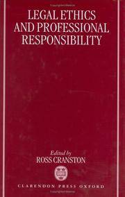 Legal Ethics and Professional Responsibility