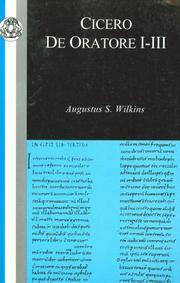 image of Cicero: De Oratore I-III (Classic Commentaries) (v. I-III)