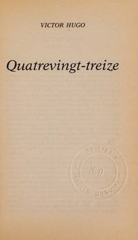 Quatrevingt-treize (Classiques FranÃƒÂ§ais)