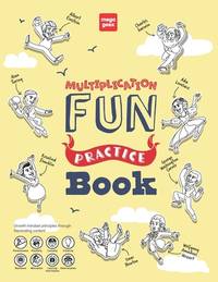 MegaGeex Multiplication Fun Practice Book: Times Table & Skip Counting Math Up To 12, Ages 6-8;...