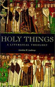 HOLY THINGS