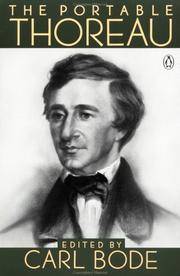The Portable Thoreau (Portable Library)