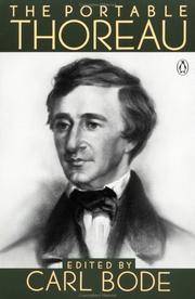 The Portable Thoreau