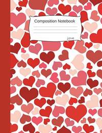Love Composition Notebook: Graph Paper Book to write in for school, take notes, for kids,...