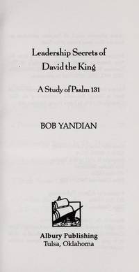 Leadership Secrets of David the King