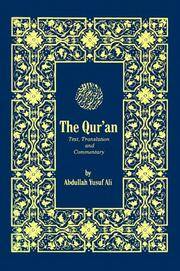 image of The Holy Qur'an: Text, Translation and Commentary (English and Arabic Edition)