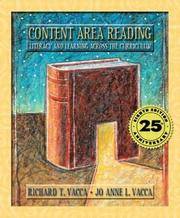 Content Area Reading: Literacy and Learning Across the Curriculum (8th Edition)