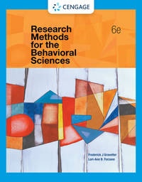 Research Methods for the Behavioral Sciences (MindTap Course List)