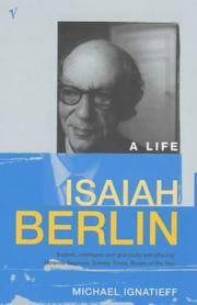 cover of Isaiah Berlin: a life
