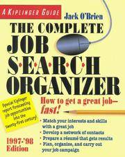 image of The Complete Job Search Organizer