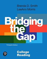 image of Bridging the Gap: College Reading (13th Edition)