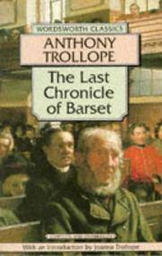 cover of The Last Chronicle of Barset (Wordsworth Classics)