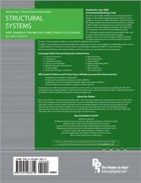Structural Systems: ARE Sample Problems and Practice Exam, 2nd Ed (Architect Registration Exam)