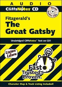 Cliffsnotes Fitzgerald's the Great Gatsby by Kate Maurer | AUDIO CD ...