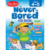 The Never-Bored Kid Book, Ages 4-5