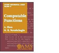 Computable Functions (Student Mathematical Library)