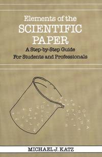 Elements of the Scientific Paper