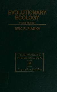 cover of Evolutionary Ecology