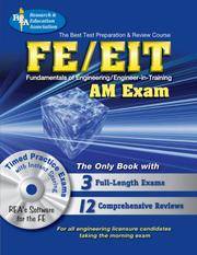 FE - EIT: AM (Engineer in Training Exam) w/CD-ROM (Engineering (FE/EiT) Test Preparation)