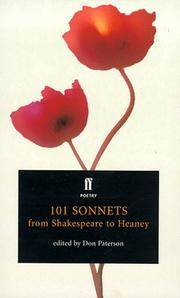 101 Sonnets: from Shakespeare to Heaney