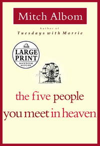 image of The Five People You Meet in Heaven (Random House Large Print)