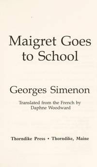 Maigret Goes to School