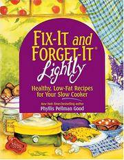 Fix-It and Forget-It Lightly Healthy, Low-Fat Recipes For Your Slow Cooker